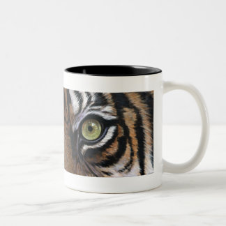 De Café Em Dois Tons Caneca do tigre