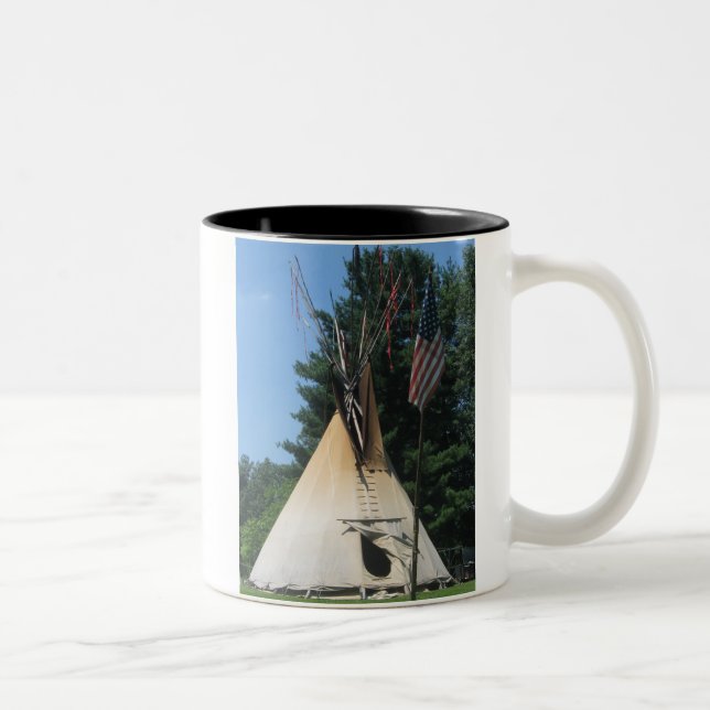 DE CAFÉ EM DOIS TONS CANECA DO TIPI (Direita)