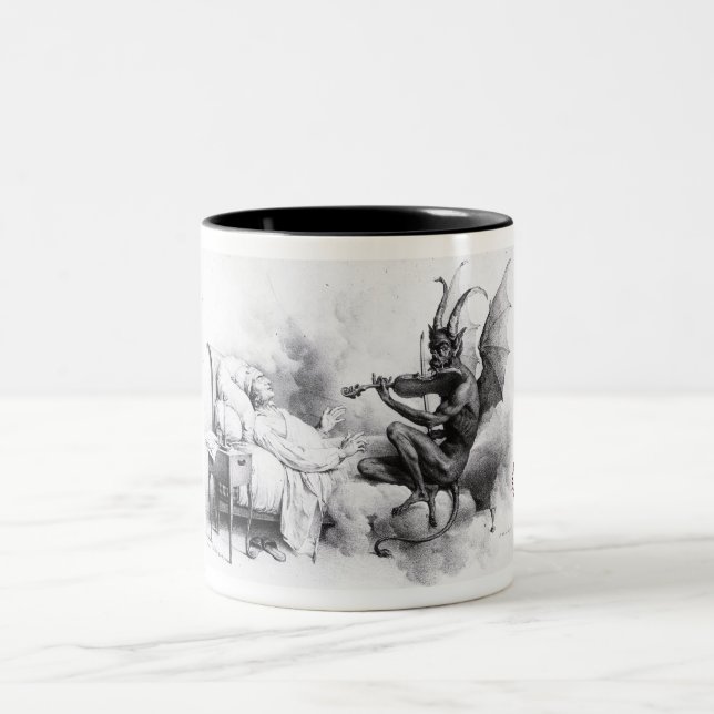 De Café Em Dois Tons Caneca do Trill do diabo (Centro)