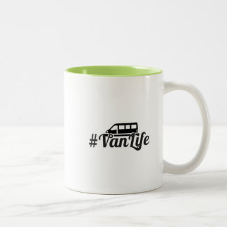 De Café Em Dois Tons Caneca do #VanLife