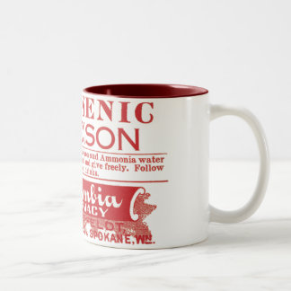 De Café Em Dois Tons Caneca do veneno do arsênico