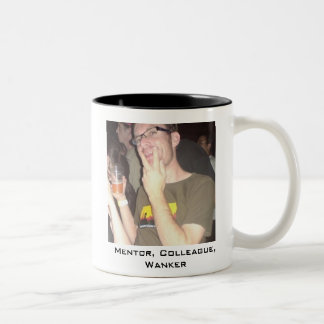 De Café Em Dois Tons Caneca do Wanker