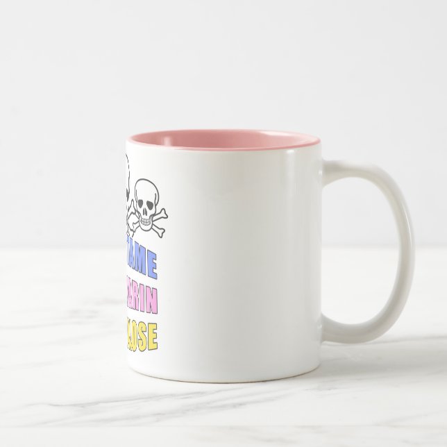 De Café Em Dois Tons Caneca doce dos venenos (Direita)
