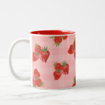 Caneca Doce Morango 🍓