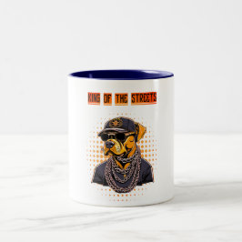 De Café Em Dois Tons Caneca DOG KING