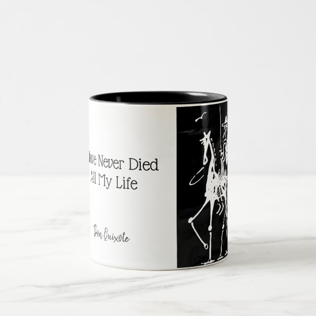 De Café Em Dois Tons Caneca Dom Quixote (Centro)