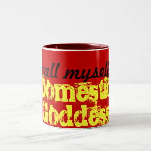 De Café Em Dois Tons Caneca doméstica da deusa