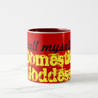 De Café Em Dois Tons Caneca doméstica da deusa