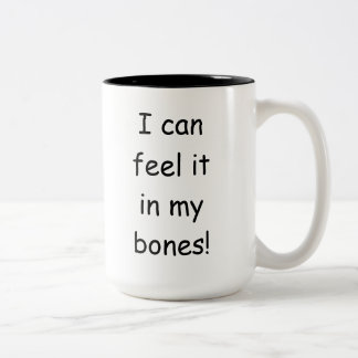 De Café Em Dois Tons Caneca Donald Trump pode sentir isso nos ossos