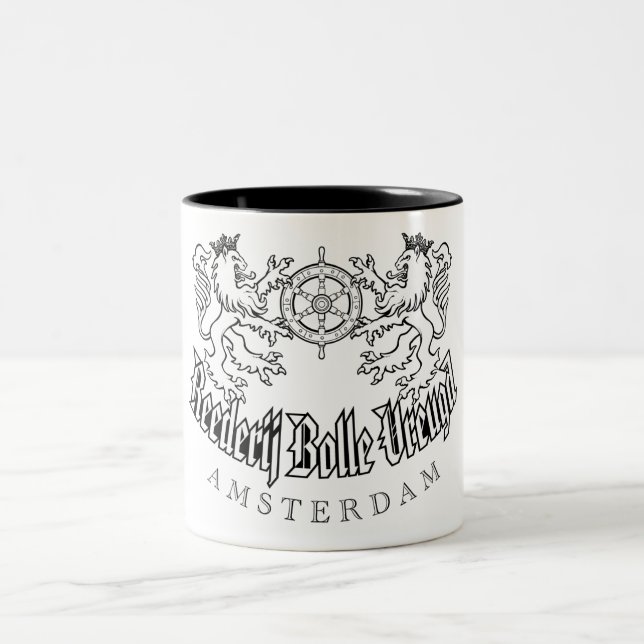 De Café Em Dois Tons Caneca dos capitães (Centro)