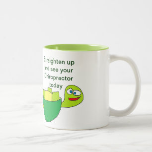 De Café Em Dois Tons Caneca dos Chiropractors