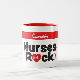 De Café Em Dois Tons Caneca dos Enfermeiros