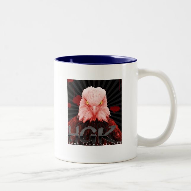 De Café Em Dois Tons Caneca dos gangsteres HGK (Direita)