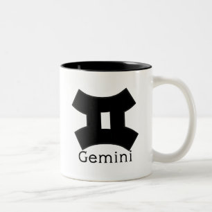 De Café Em Dois Tons Caneca dos Gêmeos