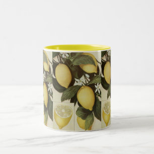 De Café Em Dois Tons Caneca dos limões