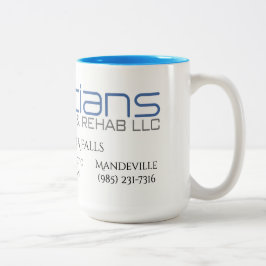 De Café Em Dois Tons Caneca dos médicos