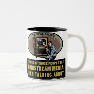 De Café Em Dois Tons Caneca dos meios do grosso da população