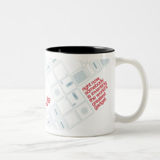 De Café Em Dois Tons Caneca dos módulos do INSETO - personalizada