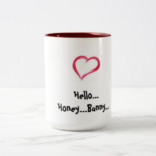 De Café Em Dois Tons Caneca dos namorados