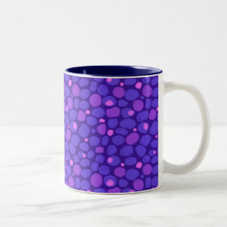 De Café Em Dois Tons Caneca dos seixos