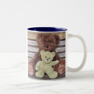 De Café Em Dois Tons Caneca dos ursinhos