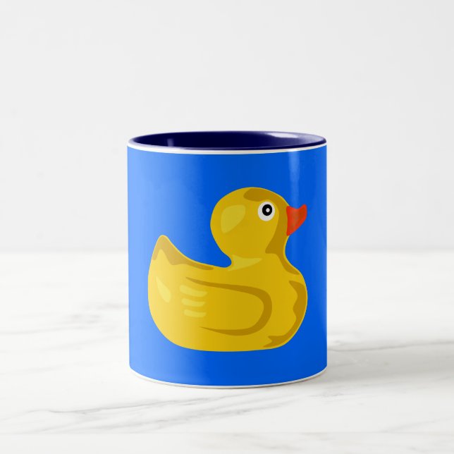 De Café Em Dois Tons Caneca Ducky do pato (Centro)