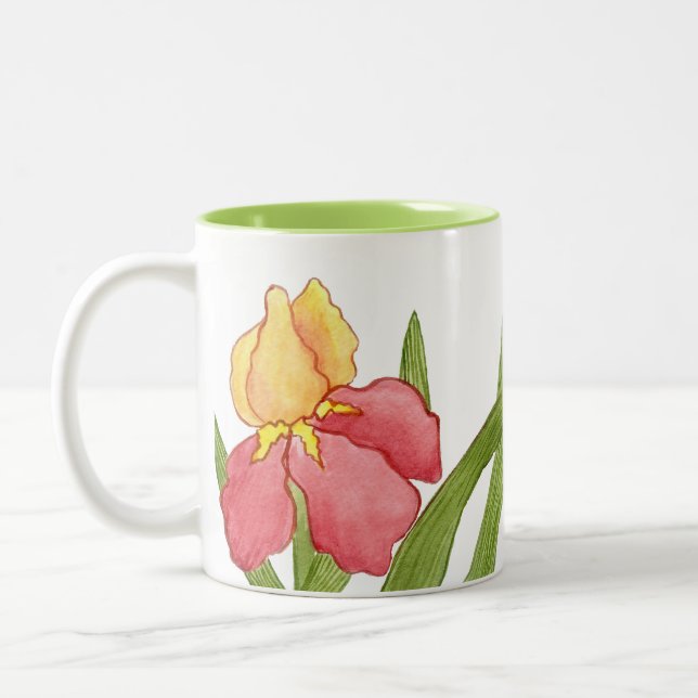 De Café Em Dois Tons Caneca Early Iris (Esquerda)