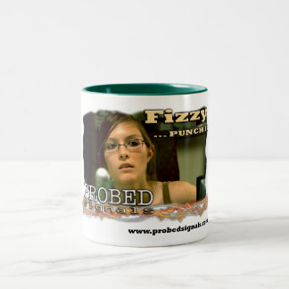 De Café Em Dois Tons Caneca efervescente