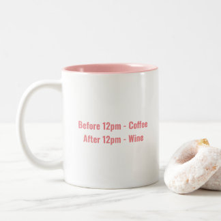 De Café Em Dois Tons Caneca Engraçada