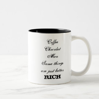De Café Em Dois Tons Caneca engraçada do provérbio