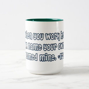 De Café Em Dois Tons Caneca engraçada para o chefe, secretário,