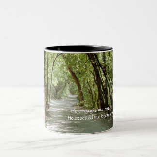 De Café Em Dois Tons Caneca espaçoso