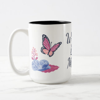 De Café Em Dois Tons caneca estética