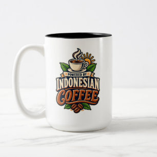 De Café Em Dois Tons Caneca Estilo Vintage com Duas Cores 'Energizado P