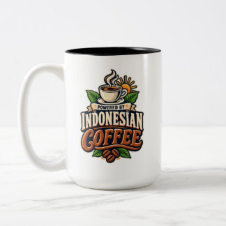 De Café Em Dois Tons Caneca Estilo Vintage com Duas Cores 'Energizado P