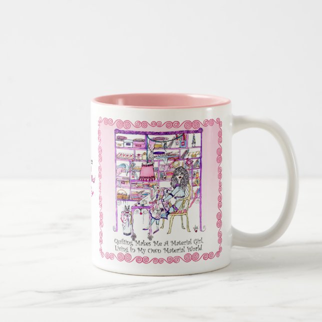 De Café Em Dois Tons CANECA estofando (Direita)