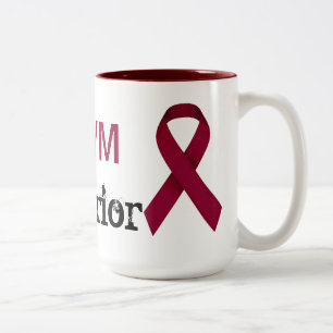 De Café Em Dois Tons Caneca feita sob encomenda do guerreiro do