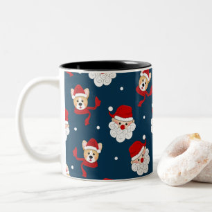 De Café Em Dois Tons Caneca Feliz Natal