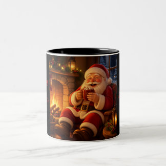 De Café Em Dois Tons Caneca Feliz Natal