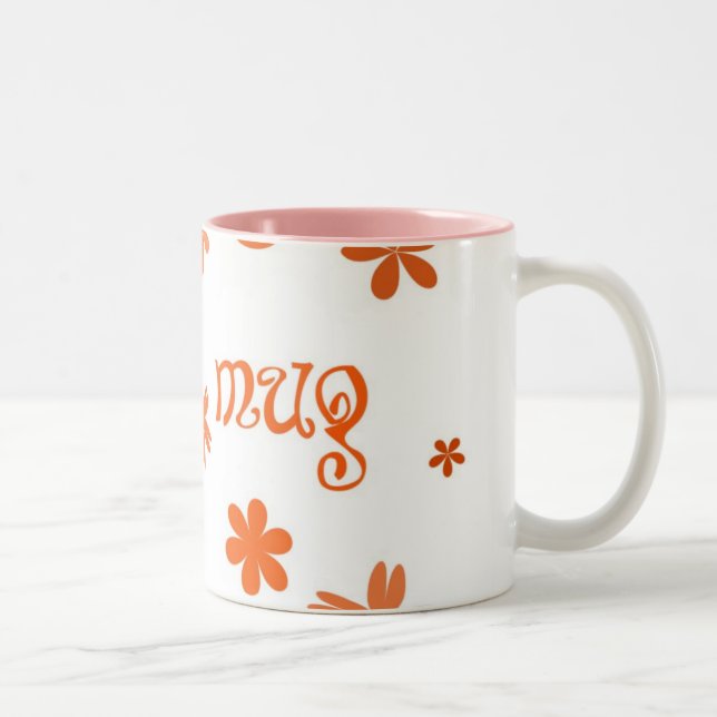 De Café Em Dois Tons Caneca feminino (Direita)