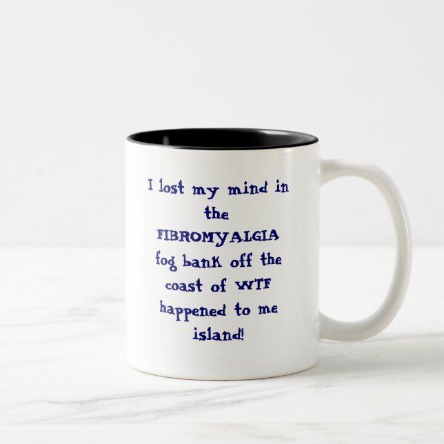 De Café Em Dois Tons Caneca fibro da ilha (Direita)