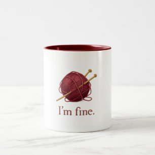 De Café Em Dois Tons Caneca - Fio