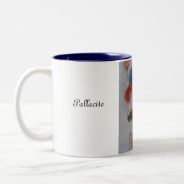 De Café Em Dois Tons Caneca fofa Pallacito