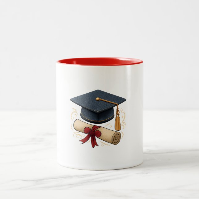 De Café Em Dois Tons Caneca - Formatura (Centro)
