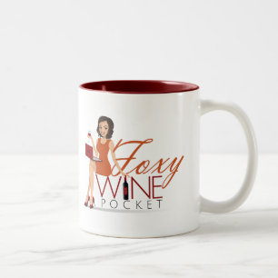 De Café Em Dois Tons Caneca Foxy