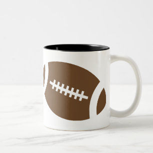 De Café Em Dois Tons Caneca - futebol