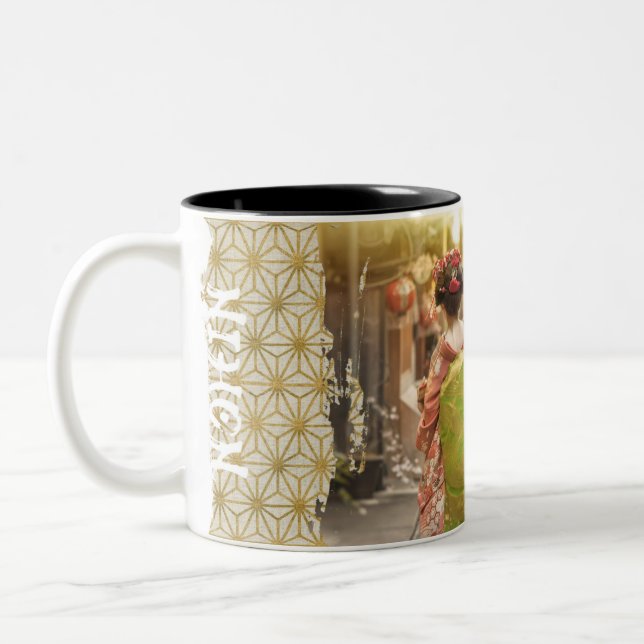De Café Em Dois Tons caneca geisha 1 (Esquerda)