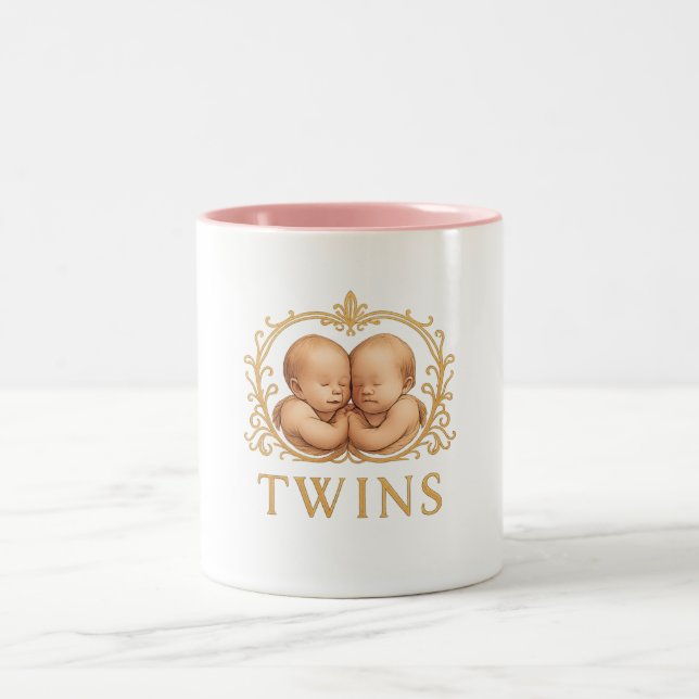 De Café Em Dois Tons Caneca - Gêmeos (Centro)