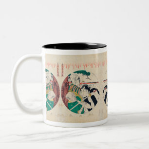 De Café Em Dois Tons Caneca Godanme (com palha cheia)