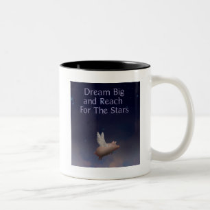 De Café Em Dois Tons caneca grande ideal